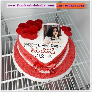Bánh Sinh Nhật In Hình Ảnh - H380